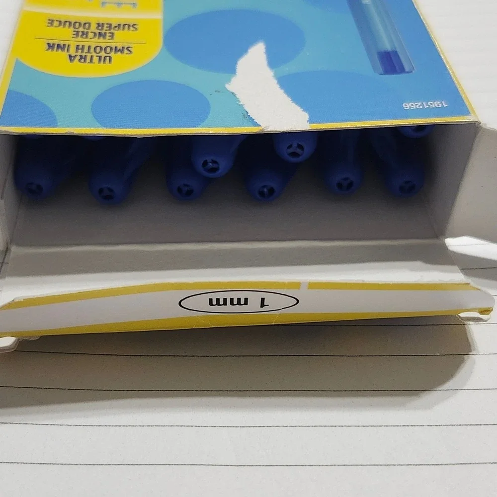 Paper Mate InkJoy 100 Blue Ballpoint Pens 1.0mm Medium Point 11 Count 1951256